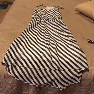 Black and white sundress